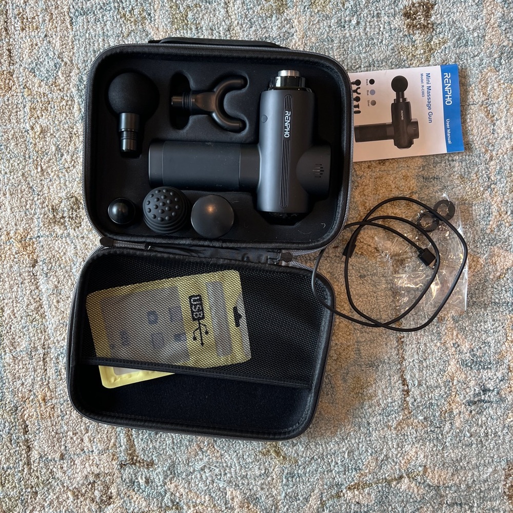SALE Renpho mini massage gun R-C003 black